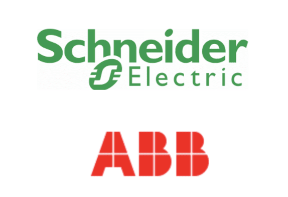 Schneider<br />
Electric, ABB